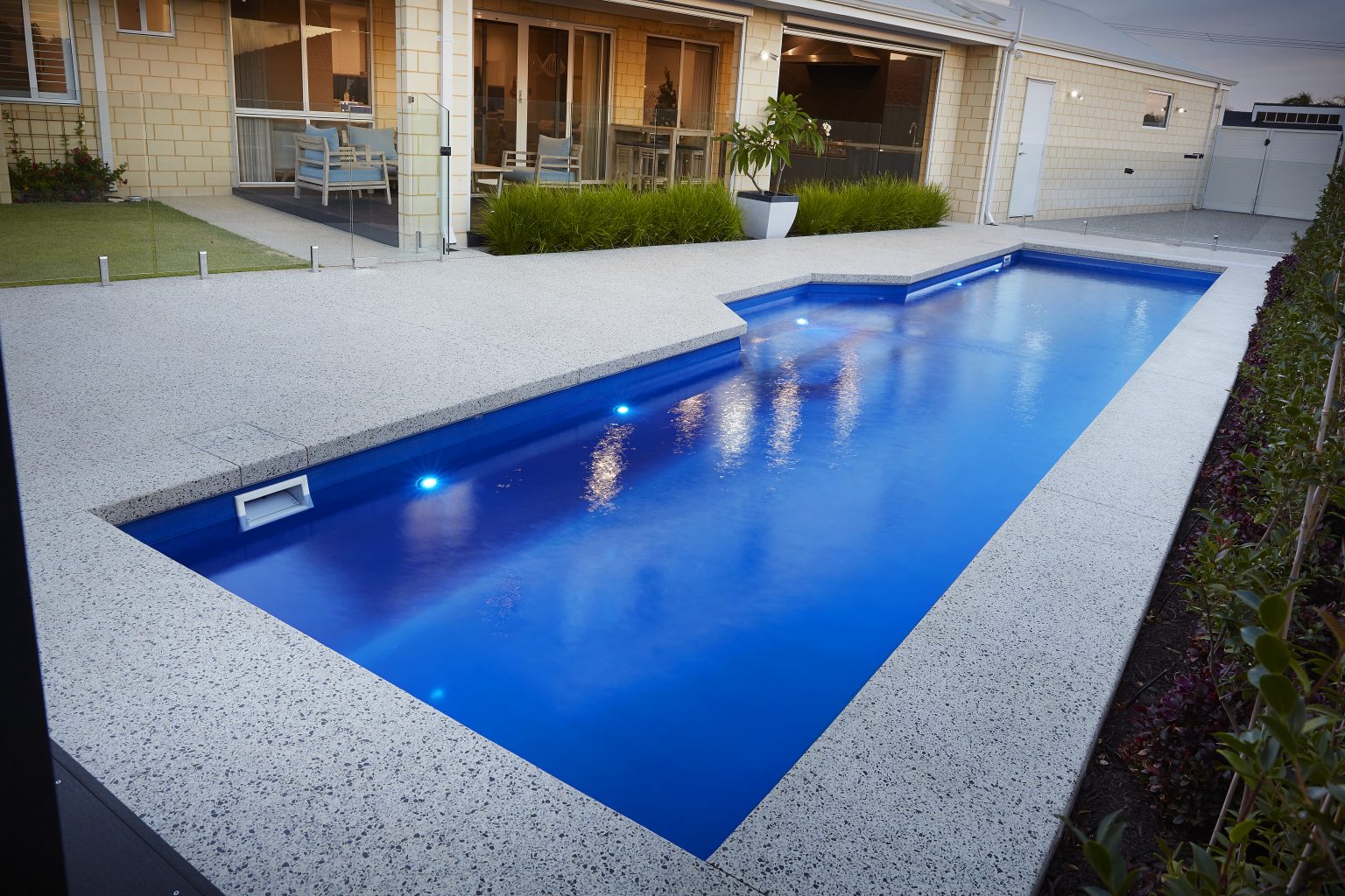 The Benefits of A Lap Pool - The Fibreglass Pool Company